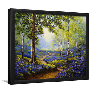 Spring Forest Framed Wall Art - Framed Prints, Art Prints, Print for Sale, Painting Prints