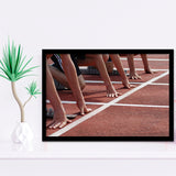 Sprint Start Stadium Art Prints Art Sport Wall Decor Athletics,Sport Stadium Art Prints, Fan Gift, Wall Decor