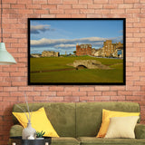 St Andrews Golf Club,Old Course Hole 18, St Andrews, Scotland, Golf Sport Print, Golf Lover, Framed Art Prints Home Decor