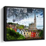 St. Colmans Cathedral Cobh Framed Canvas Prints Wall Art Decor - Painting Canvas, Framed Picture, Home Decor