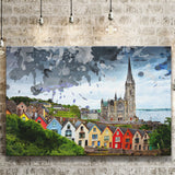 St. Colmans Cathedral Cobh Canvas Prints Wall Art Decor - Painting Canvas, Art Print, Home Decor, Ready to Hang