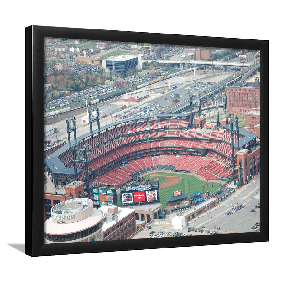 StLouis Cardinals Stadium Art Prints Busch Stadium Wall Art Aerial,Sport Stadium Art Prints, Fan Gift, Wall Decor