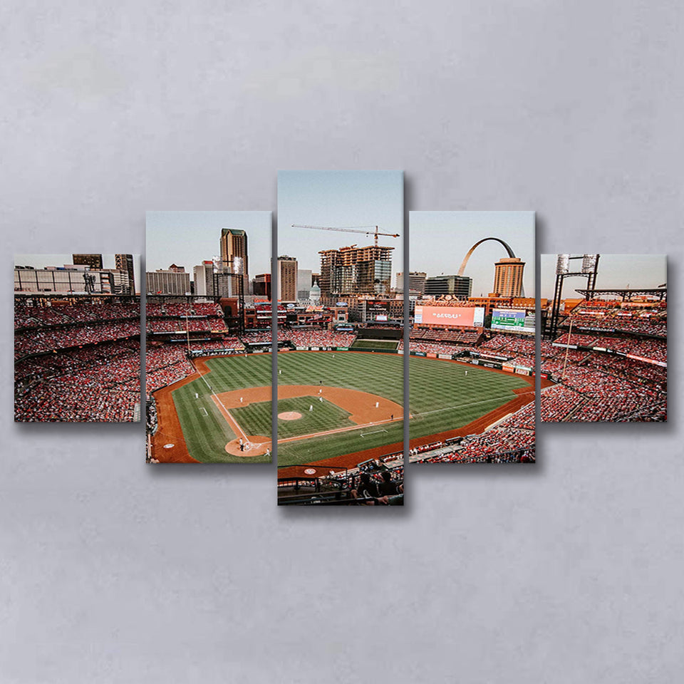 StLouis Cardinals Stadium Canvas Prints Busch Stadium Wall Art Basebal –  UnixCanvas