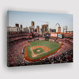 StLouis Cardinals Stadium Canvas Prints Busch Stadium Wall Art Baseball,Sport Stadium Art Prints, Fan Gift, Wall Decor