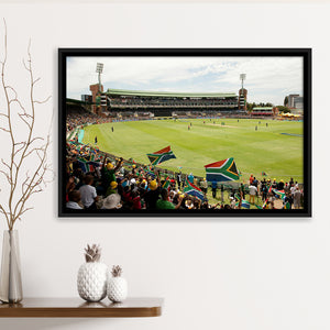 St Georges Park Cricket Ground, Stadium Canvas, Sport Art, Gift for him, Framed Canvas Prints Wall Art Decor, Framed Picture