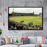 St Georges Park Cricket Ground, Stadium Canvas, Sport Art, Gift for him, Framed Art Prints Wall Art Decor, Framed Picture