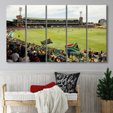 St Georges Park Cricket Ground, Stadium Canvas, Sport Art, Gift for him, Multi Panels B, Canvas Prints Wall Art Decor