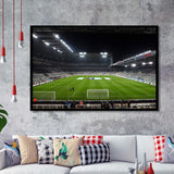 St Jamess Park Stadium, Stadium Canvas, Sport Art, Gift for him, Framed Art Prints Wall Art Decor, Framed Picture