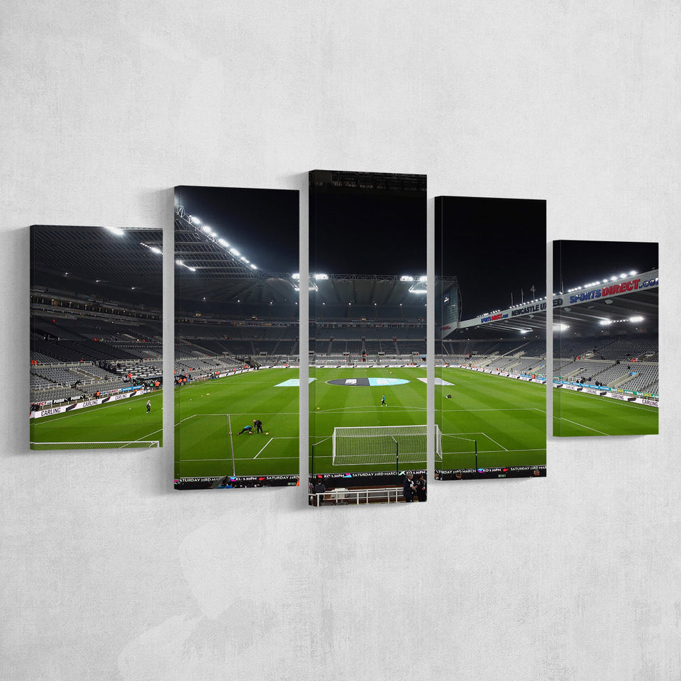 St Jamess Park Stadium, Stadium Canvas, Sport Art, Large Canvas, Multi Panels, Canvas Prints Wall Art Decor
