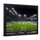 St Jamess Park Stadium, Stadium Canvas, Sport Art, Gift for him, Framed Art Prints Wall Art Decor, Framed Picture