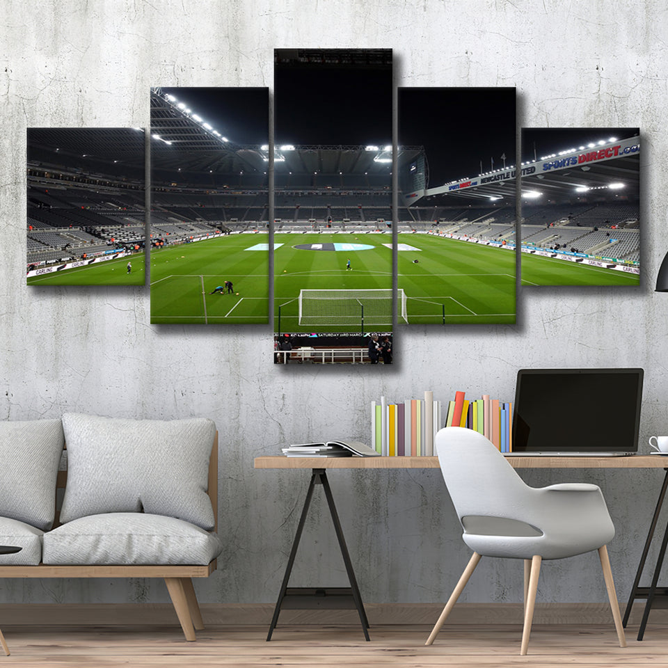 St Jamess Park Stadium, Stadium Canvas, Sport Art, Large Canvas, Multi Panels, Canvas Prints Wall Art Decor
