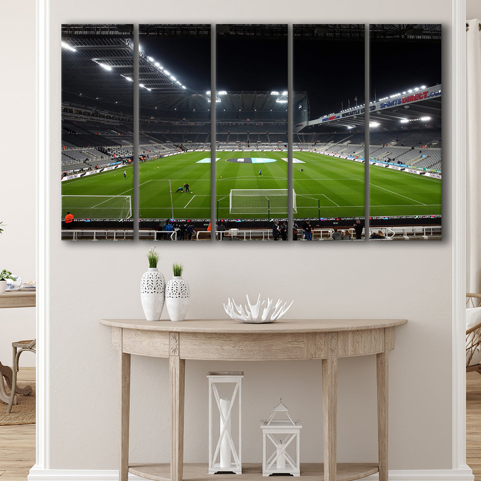 St Jamess Park Stadium, Stadium Canvas, Sport Art, Gift for him, Multi Panels B, Canvas Prints Wall Art Decor
