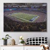 St Louis Battlehawks Stadium Canvas Prints Americas Center Wall Art,Sport Stadium Art Prints, Fan Gift, Wall Decor