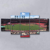 St Louis Cardinals Stadium Canvas Prints Busch Stadium Wall Art,Multi Panels,Sport Stadium Art Prints, Fan Gift