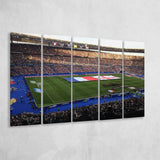 Stade De France, Stadium Canvas, Sport Art, Gift for him, Multi Panels B, Canvas Prints Wall Art Decor
