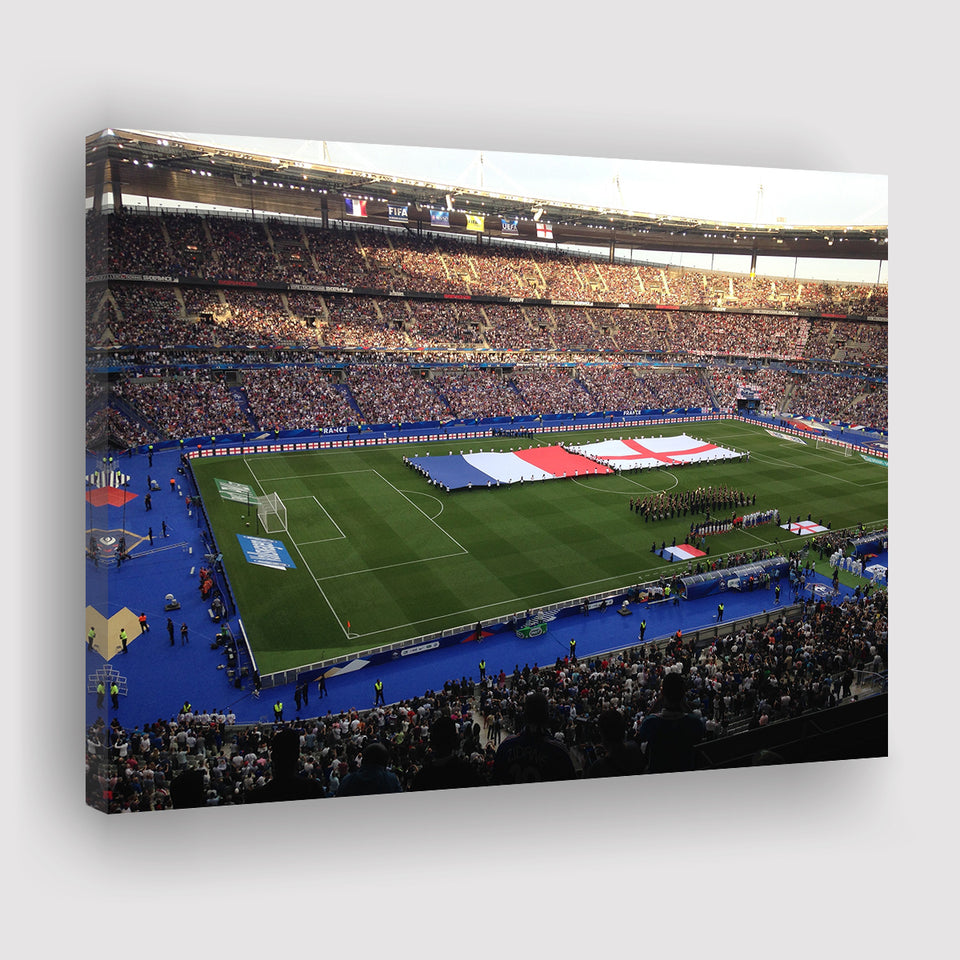 Stade De France, Stadium Canvas, Sport Art, Gift for him, Fan Gift, Canvas Prints Wall Art Decor