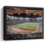 Stadio Olimpico Stadium Framed Canvas Prints Roma Wall Art Lazio Poster,Sport Stadium Art Prints, Fan Gift