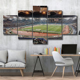Stadio Olimpico Stadium Canvas Prints Roma Wall Art Lazio Poster,Multi Panels,Sport Stadium Art Prints, Fan Gift