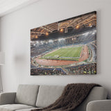 Stadio Olimpico Stadium Canvas Prints Roma Wall Art Lazio Poster,Sport Stadium Art Prints, Fan Gift, Wall Decor