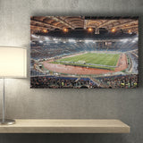 Stadio Olimpico Stadium Canvas Prints Roma Wall Art Lazio Poster,Sport Stadium Art Prints, Fan Gift, Wall Decor