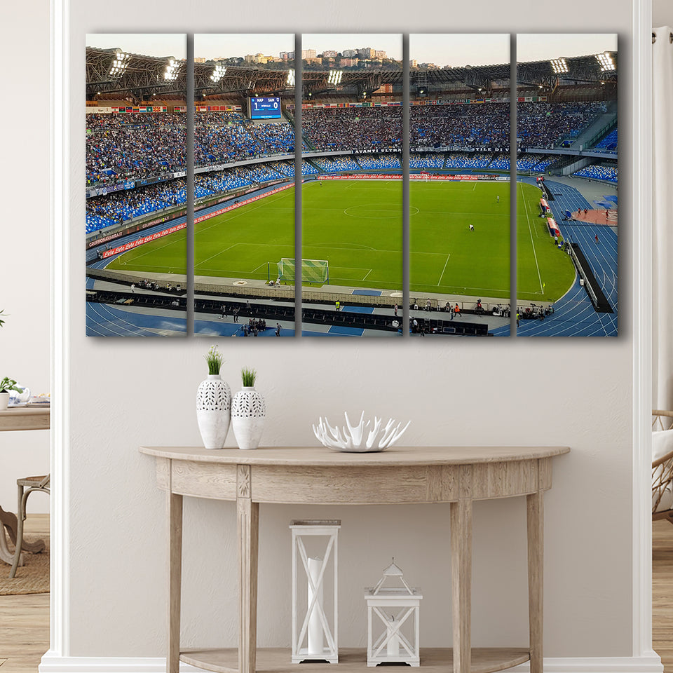 Stadio Olimpico, Stadium Canvas, Sport Art, Gift for him,100 Multi Panels B, Canvas Prints Wall Art Decor