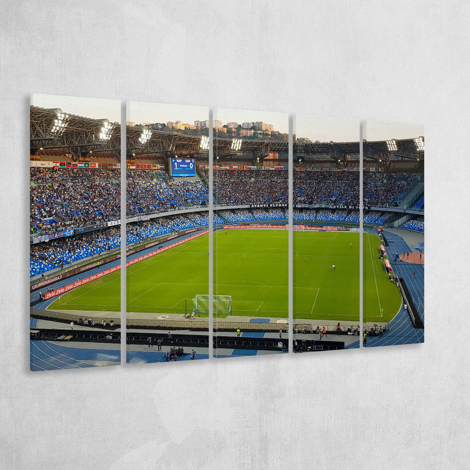 Stadio Olimpico, Stadium Canvas, Sport Art, Gift for him,100 Multi Panels B, Canvas Prints Wall Art Decor
