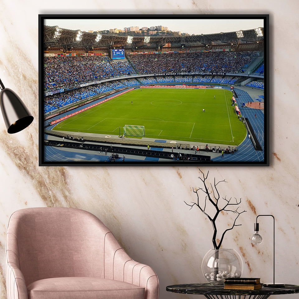 Stadio Olimpico, Stadium Canvas, Sport Art, Gift for him,100 Framed Canvas Prints Wall Art Decor, Framed Picture