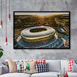 Stadion Energa Gdansk, Stadium Canvas, Sport Art, Gift for him, Framed Art Prints Wall Art Decor, Framed Picture