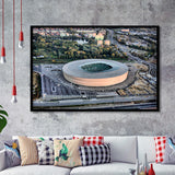 Stadion We Wroclaw, Stadium Canvas, Sport Art, Gift for him, Framed Art Prints Wall Art Decor, Framed Picture