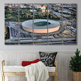 Stadion We Wroclaw, Stadium Canvas, Sport Art, Gift for him, Multi Panels B, Canvas Prints Wall Art Decor