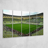 Stadium Arena Energa, Stadium Canvas, Sport Art, Gift for him, Multi Panels B, Canvas Prints Wall Art Decor