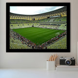 Stadium Arena Energa, Stadium Canvas, Sport Art, Gift for him, Framed Art Prints Wall Art Decor, Framed Picture