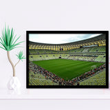 Stadium Arena Energa, Stadium Canvas, Sport Art, Gift for him, Framed Art Prints Wall Art Decor, Framed Picture