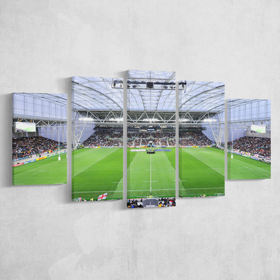 Stadium Forsyth Barr, Stadium Canvas, Sport Art, Large Canvas, Multi Panels, Canvas Prints Wall Art Decor
