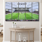 Stadium Forsyth Barr, Stadium Canvas, Sport Art, Gift for him, Multi Panels B, Canvas Prints Wall Art Decor
