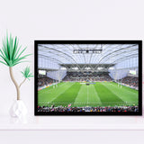 Stadium Forsyth Barr, Stadium Canvas, Sport Art, Gift for him, Framed Art Prints Wall Art Decor, Framed Picture