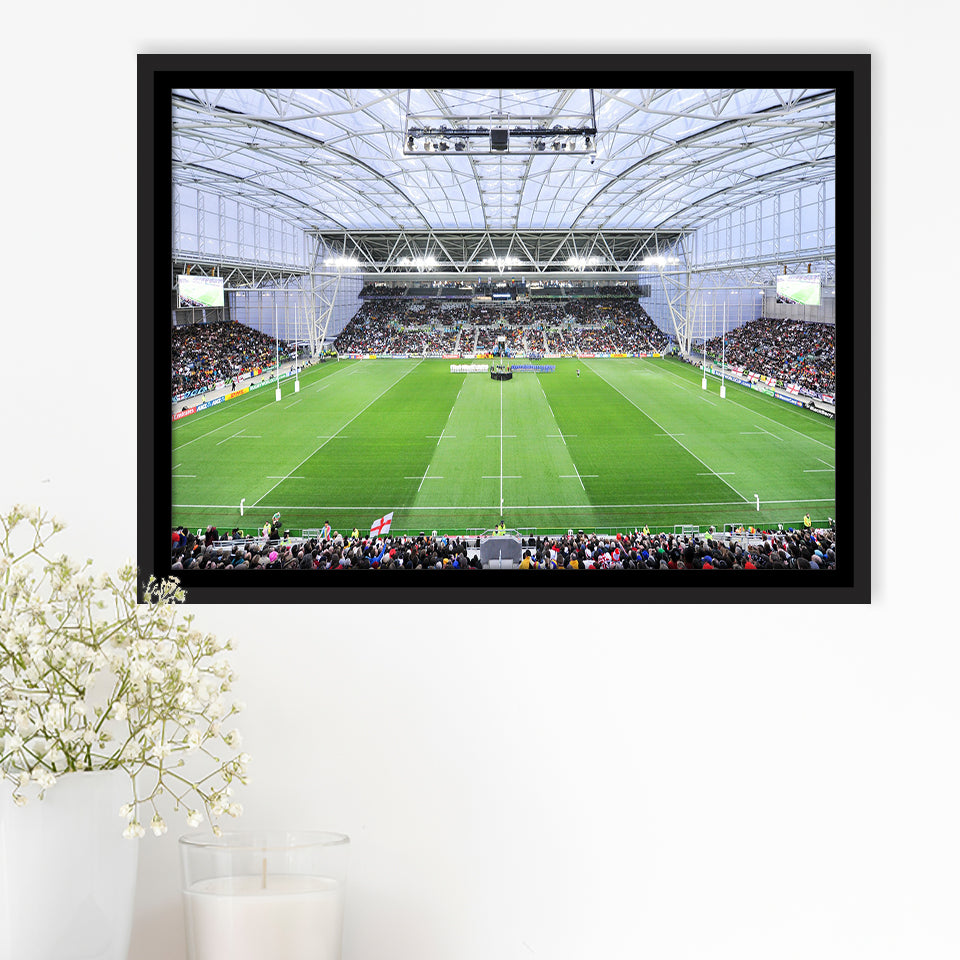 Stadium Forsyth Barr, Stadium Canvas, Sport Art, Gift for him, Framed Canvas Prints Wall Art Decor, Framed Picture
