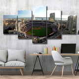 Stadium Petco Park, Stadium Canvas, Sport Art, Large Canvas, Multi Panels, Canvas Prints Wall Art Decor