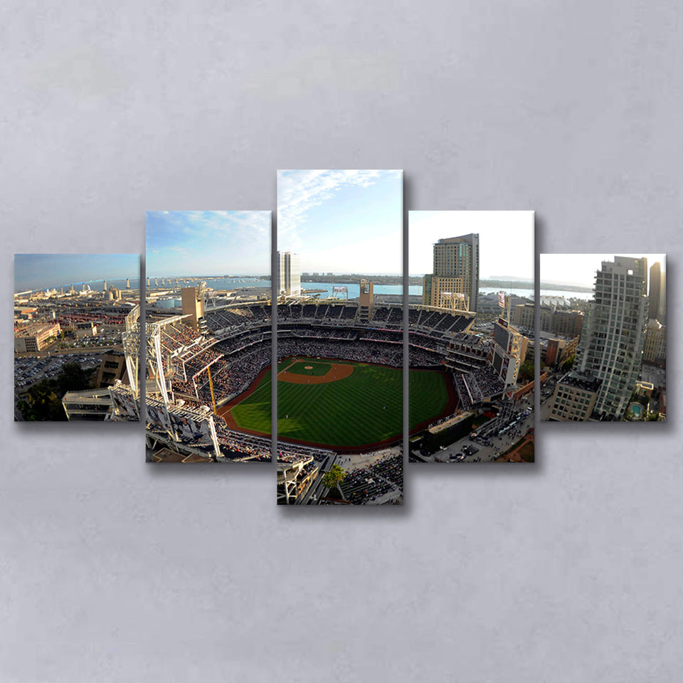 Stadium Petco Park, Stadium Canvas, Sport Art, Large Canvas, Multi Panels, Canvas Prints Wall Art Decor