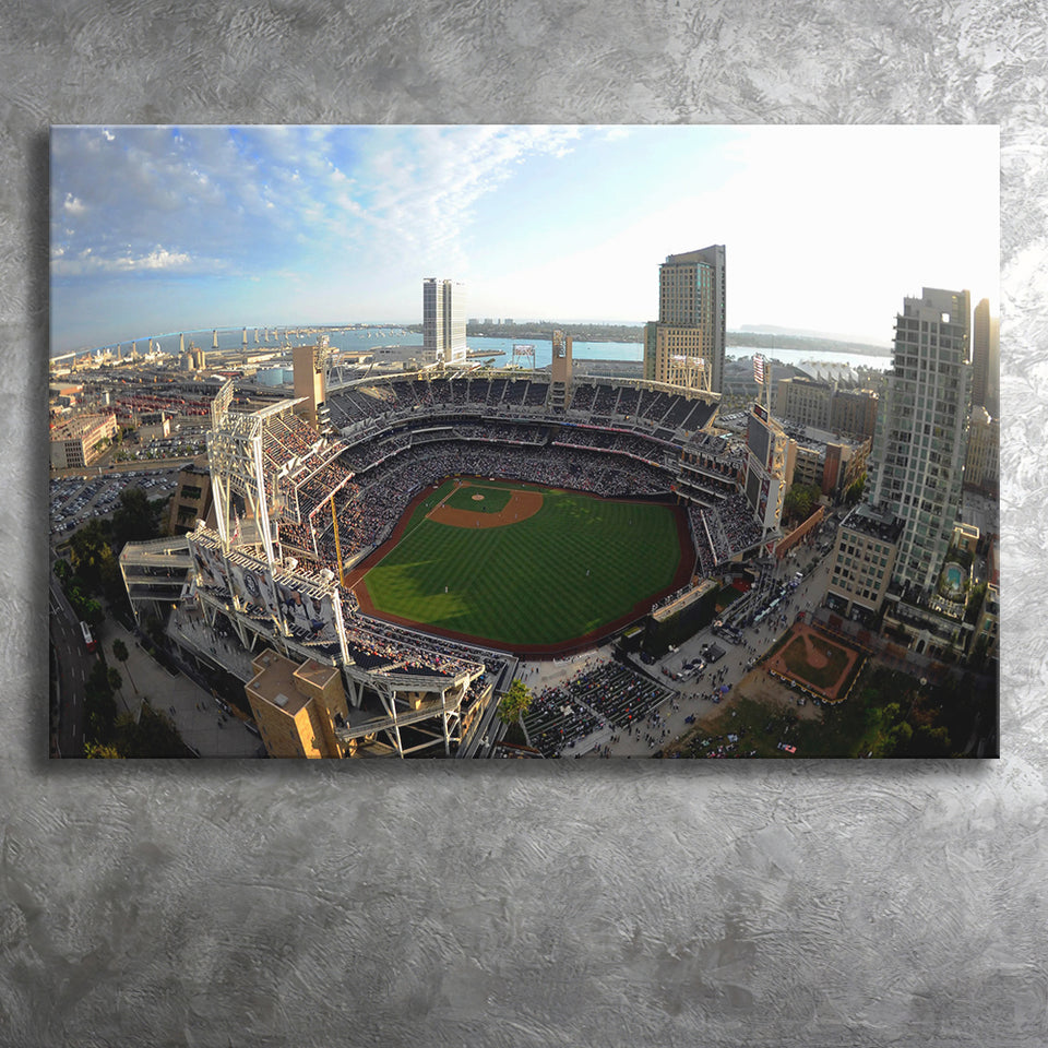 Stadium Petco Park, Stadium Canvas, Sport Art, Gift for him, Fan Gift, Canvas Prints Wall Art Decor