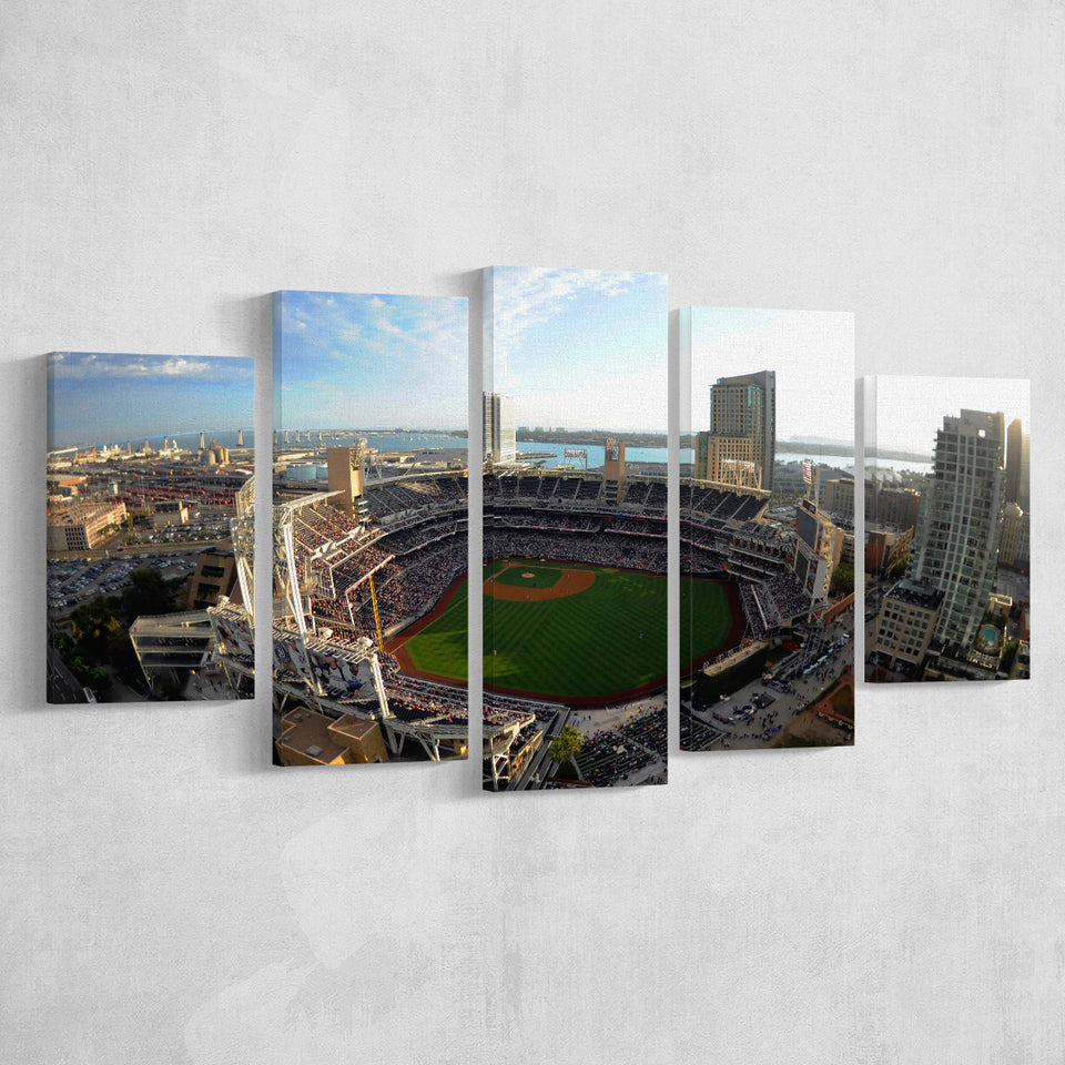 Stadium Petco Park, Stadium Canvas, Sport Art, Large Canvas, Multi Panels, Canvas Prints Wall Art Decor