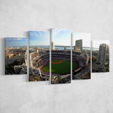 Stadium Petco Park, Stadium Canvas, Sport Art, Large Canvas, Multi Panels, Canvas Prints Wall Art Decor