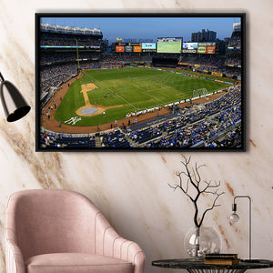 Stadium Yankee, Stadium Canvas, Sport Art, Gift for him, Framed Canvas Prints Wall Art Decor, Framed Picture