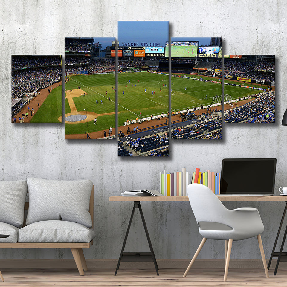 Stadium Yankee, Stadium Canvas, Sport Art, Large Canvas, Multi Panels, Canvas Prints Wall Art Decor