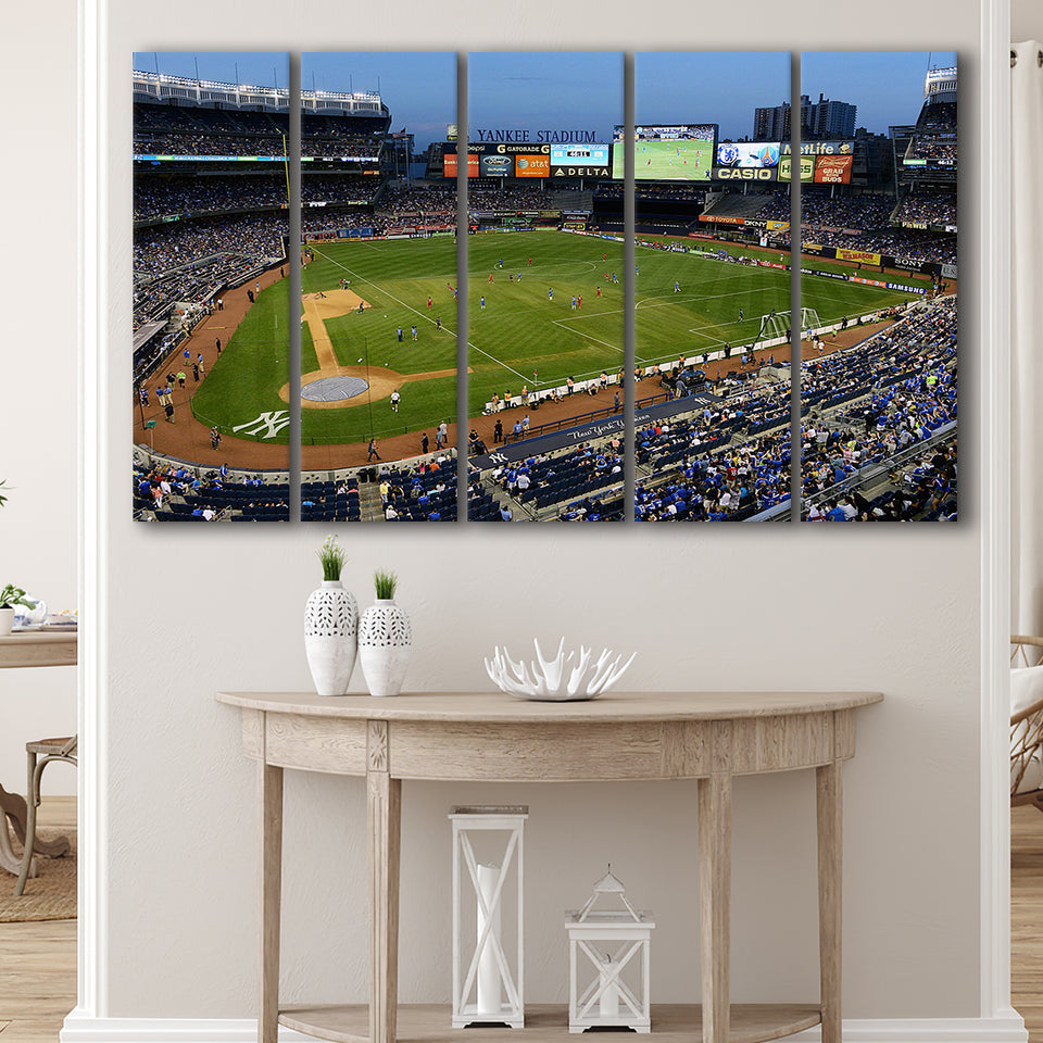 Stadium Yankee, Stadium Canvas, Sport Art, Gift for him, Multi Panels B, Canvas Prints Wall Art Decor