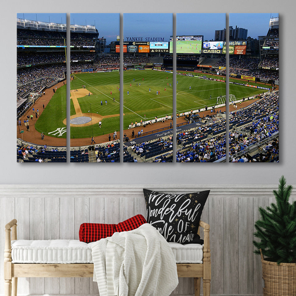 Stadium Yankee, Stadium Canvas, Sport Art, Gift for him, Multi Panels B, Canvas Prints Wall Art Decor