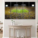 Stadium in Michigan, Stadium Canvas, Sport Art, Gift for him, Multi Panels B, Canvas Prints Wall Art Decor