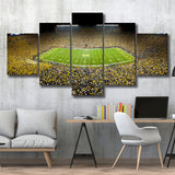 Stadium in Michigan, Stadium Canvas, Sport Art, Large Canvas, Multi Panels, Canvas Prints Wall Art Decor