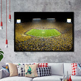 Stadium in Michigan, Stadium Canvas, Sport Art, Gift for him, Framed Art Prints Wall Art Decor, Framed Picture