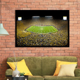 Stadium in Michigan, Stadium Canvas, Sport Art, Gift for him, Framed Art Prints Wall Art Decor, Framed Picture
